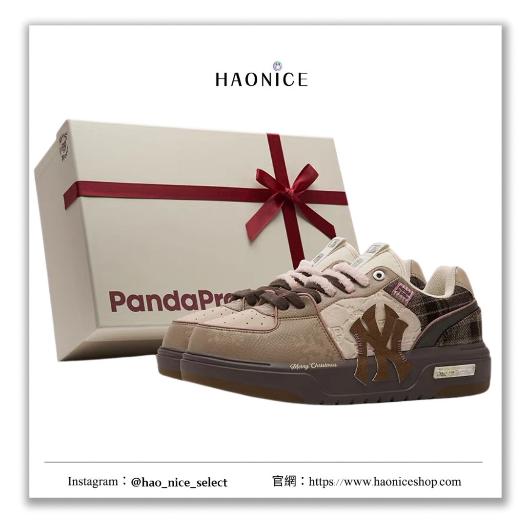 【HAO NICE 】熊貓惡作劇系列 ❗️配合FAKEBUSTERS驗鞋 ❗️ MLB Chunky Liner聖誕節冬夢奇緣系列 聖誕格韻訂製 復古增高板鞋❤️