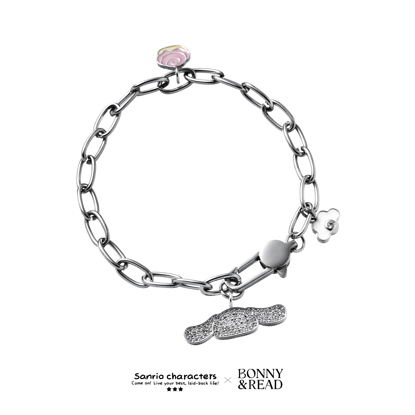 平價飾品,三麗鷗,鋼飾,大耳狗,手鍊