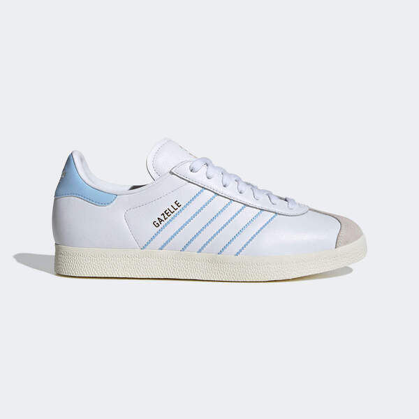 Adidas Gazelle ID3718 男女 休閒鞋 運動 經典 復古 阿根廷隊 皮革 流行 穿搭 白 寶寶藍