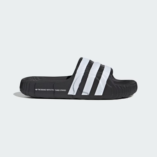 Adidas Adilette 22 IF3670 男女 涼拖鞋 運動 休閒 日常 居家 逛街 舒適 環保 黑白
