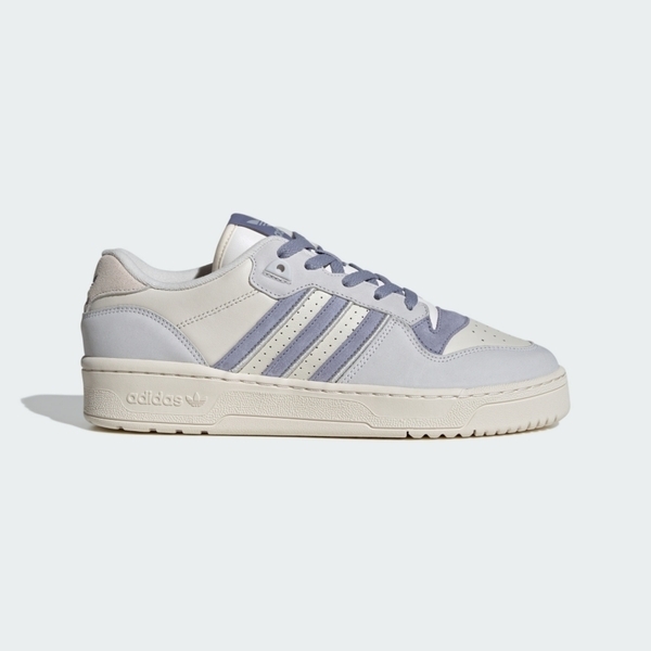 Adidas Rivalry Low IH0502 女 休閒鞋 運動 經典 復古 皮革 低筒 三葉草 穿搭 米藍紫