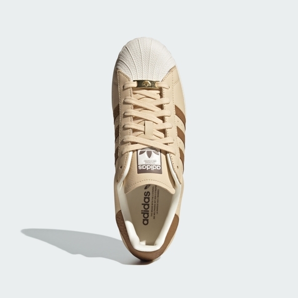 Adidas Superstar IF1580 男女 休閒鞋 經典 Originals 皮革 貝殼頭 三葉草 奶茶