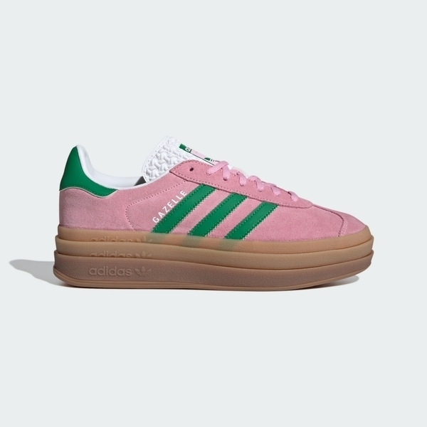 Adidas Gazelle Bold W IE0420 女 運動休閒鞋 德訓鞋 厚底 麂皮 穿搭 粉紅 綠