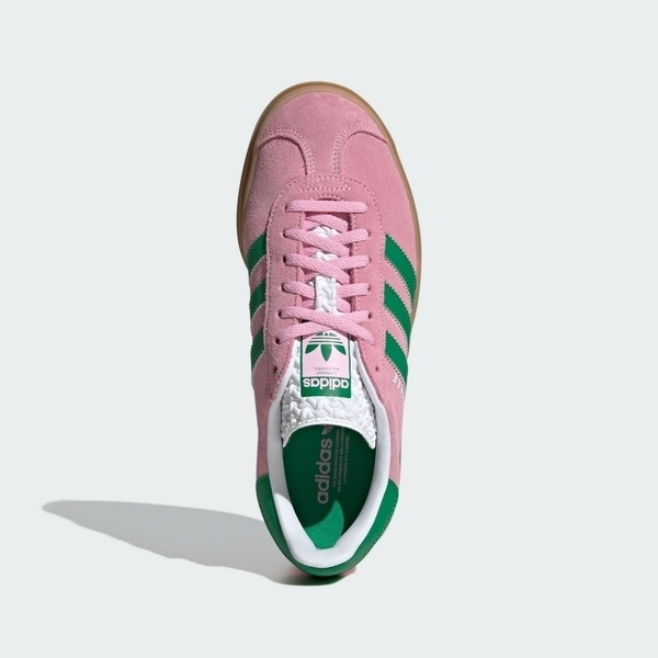 Adidas Gazelle Bold W IE0420 女 運動休閒鞋 德訓鞋 厚底 麂皮 穿搭 粉紅 綠