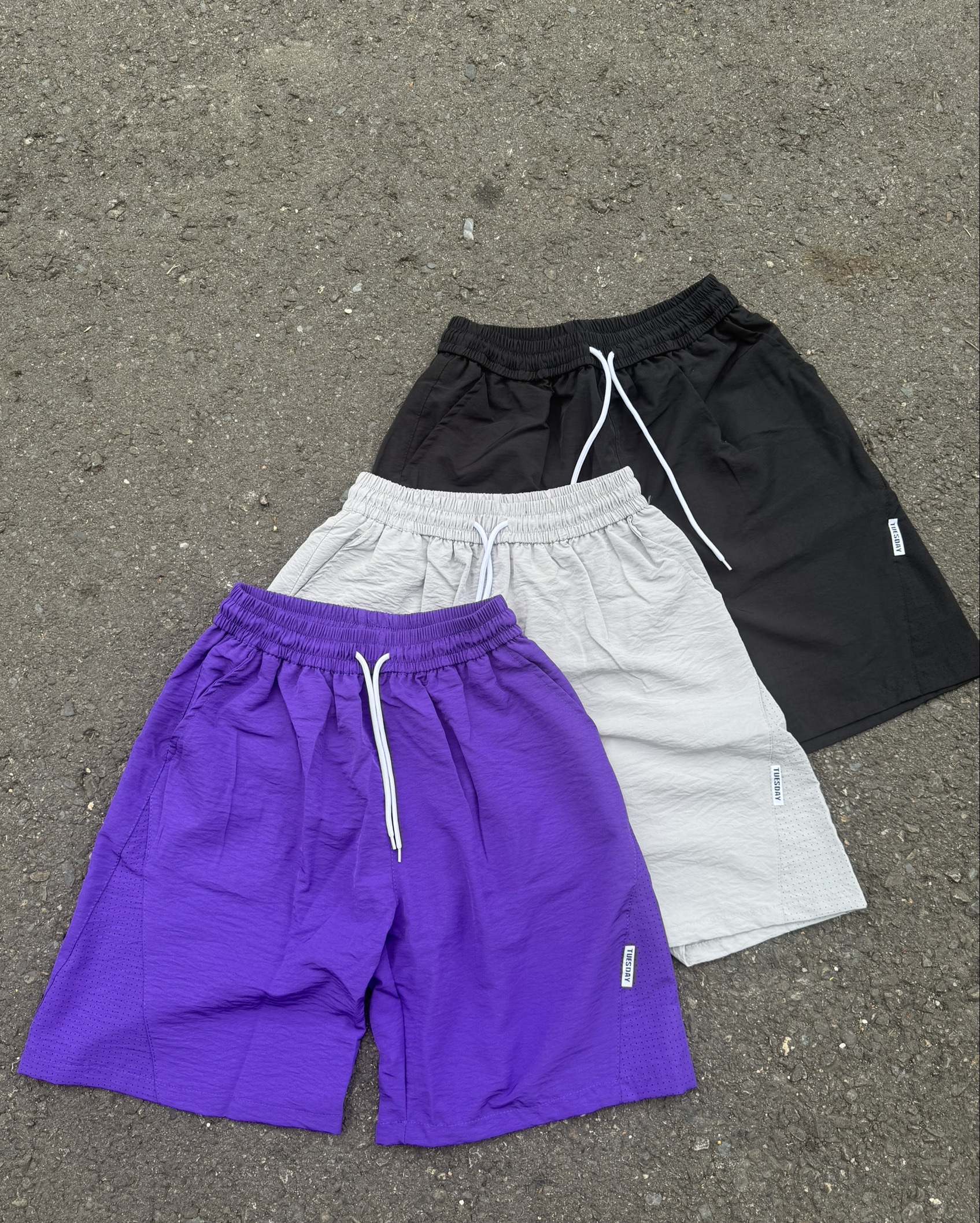 #現貨 Tailor Collection 速乾透氣 抽繩膝上短褲 三色