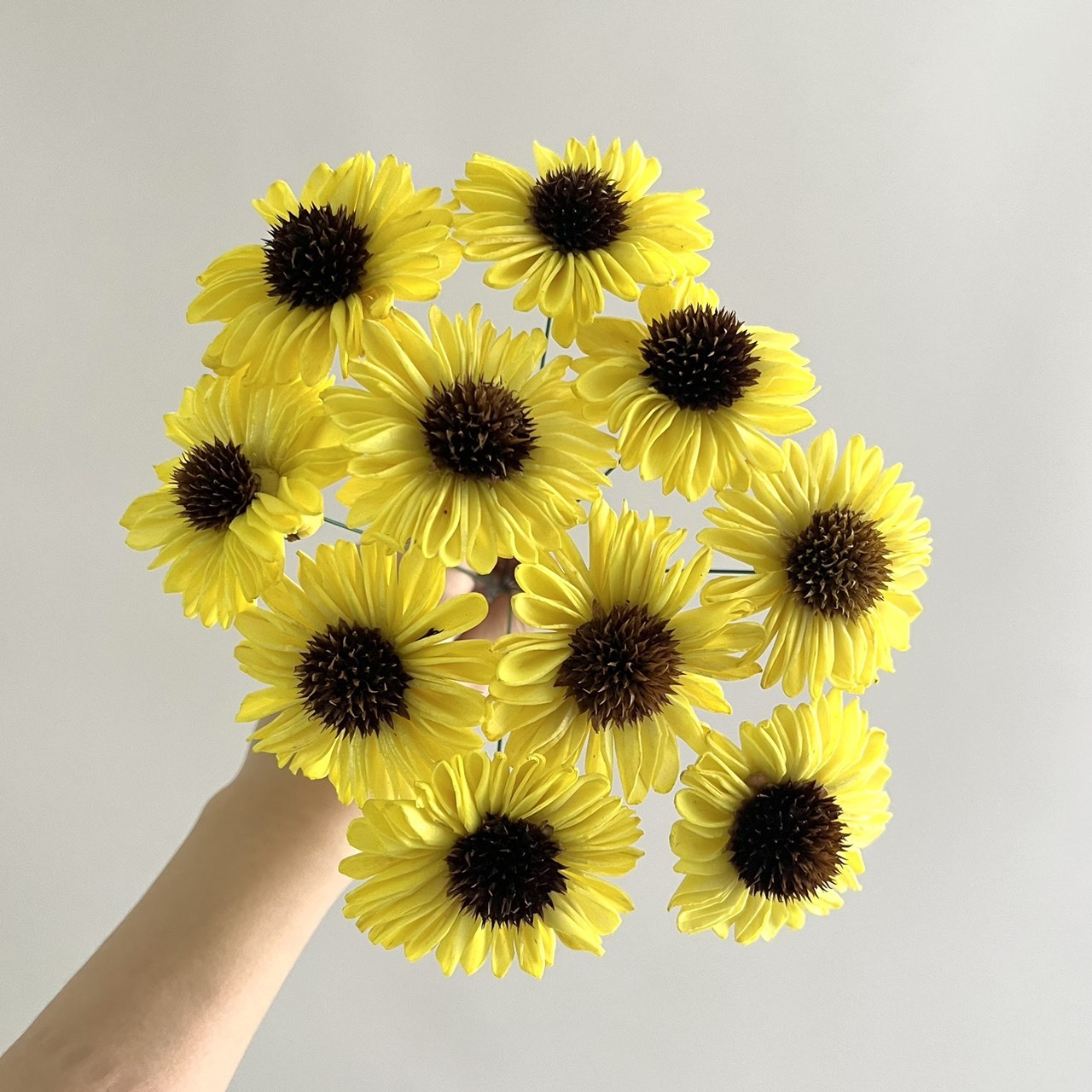 越南索拉花 水染太陽花 6CM-109U<十支一把>