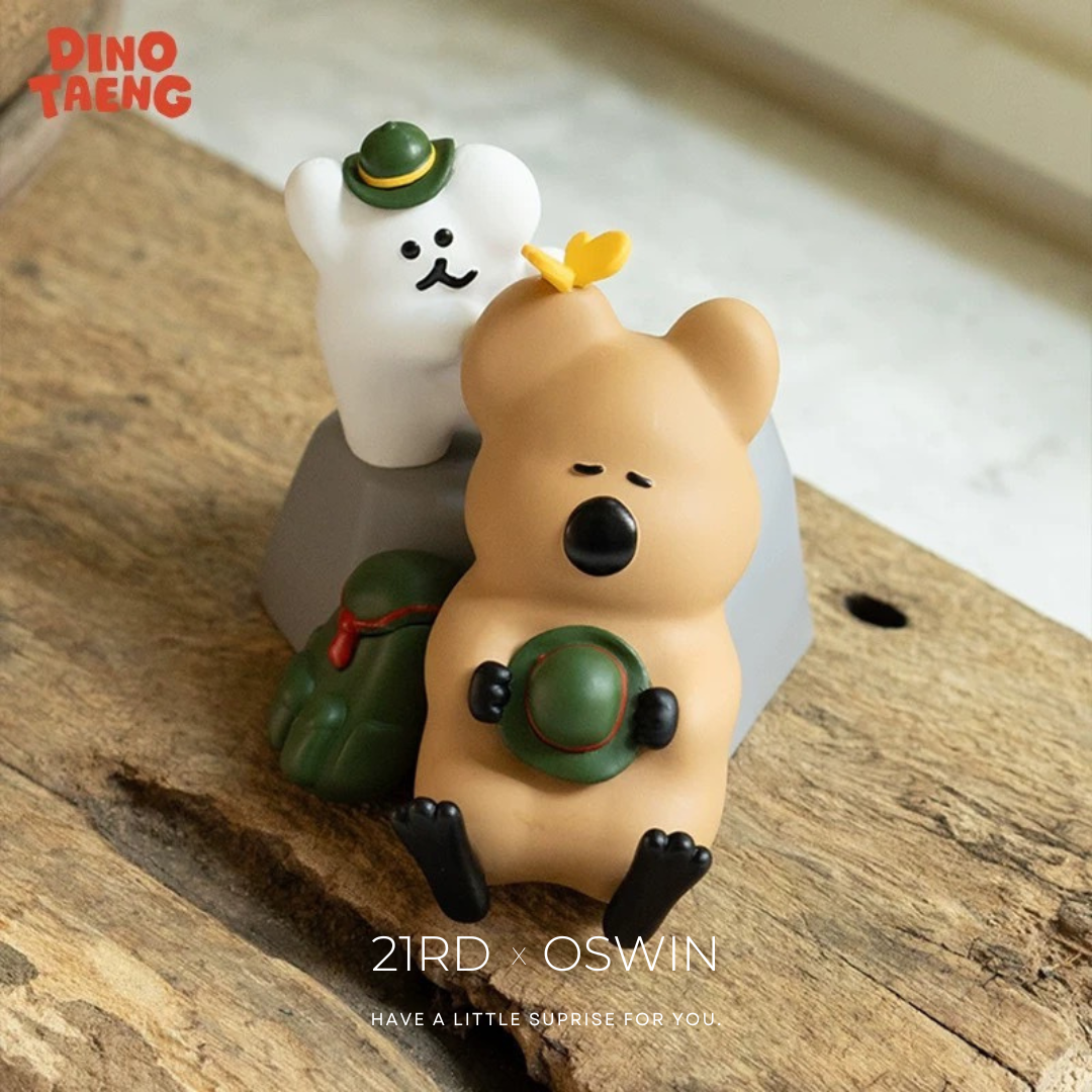 韓國 DINOTAENG 露營系列 睡覺公仔