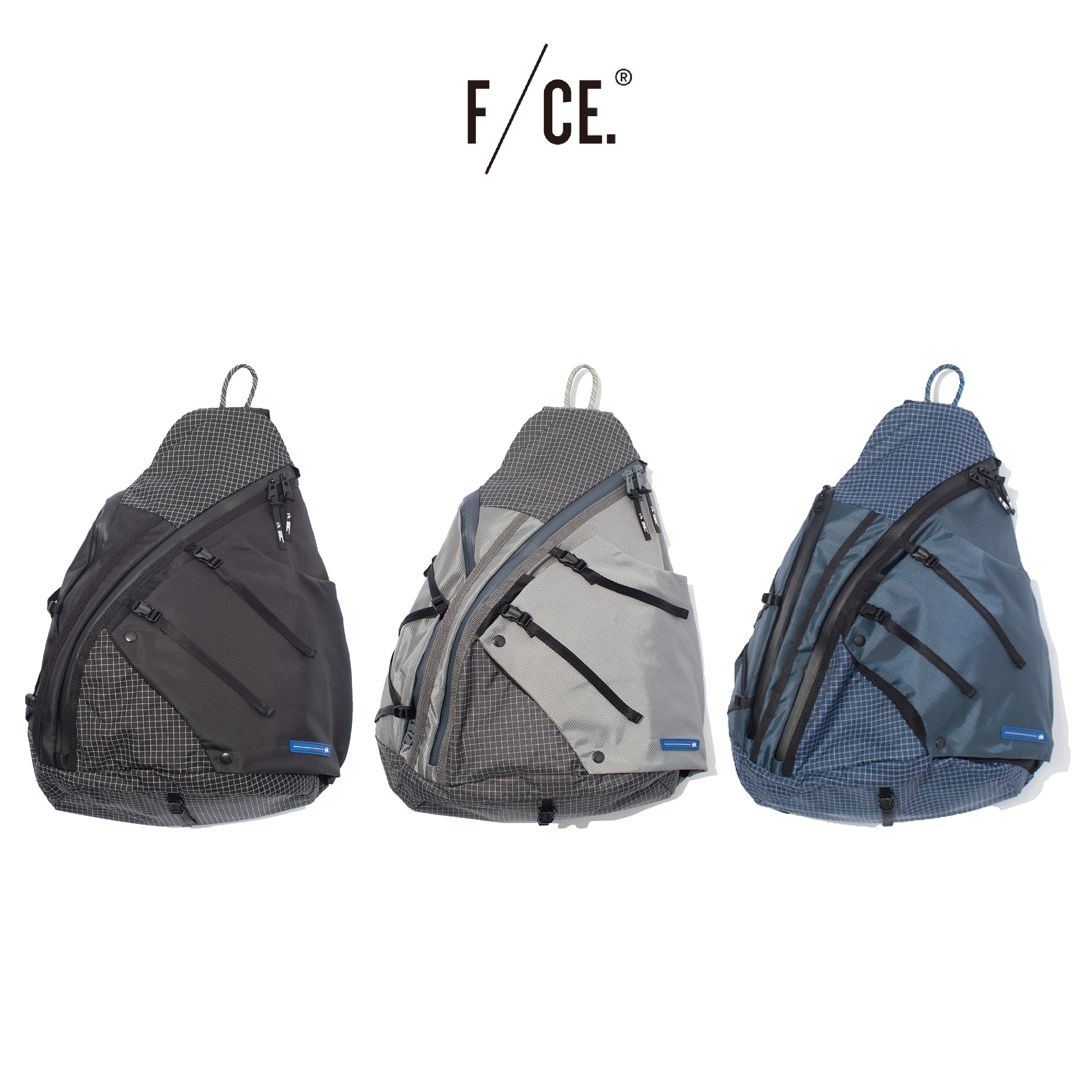 F/CE. 3 Points Slinger Bag 三點式斜背包