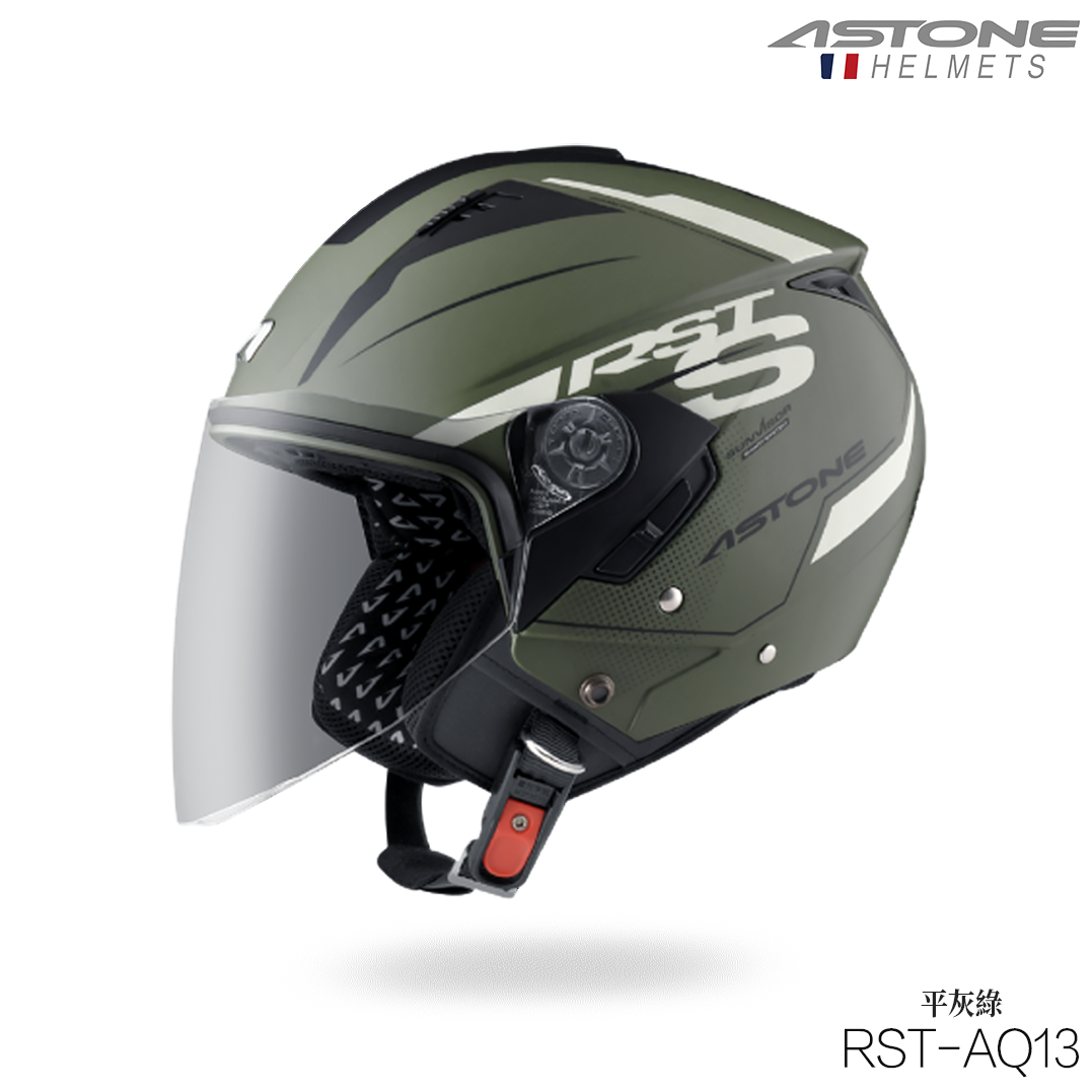 ASTONE RST 205 彩繪 AQ13 半罩安全帽