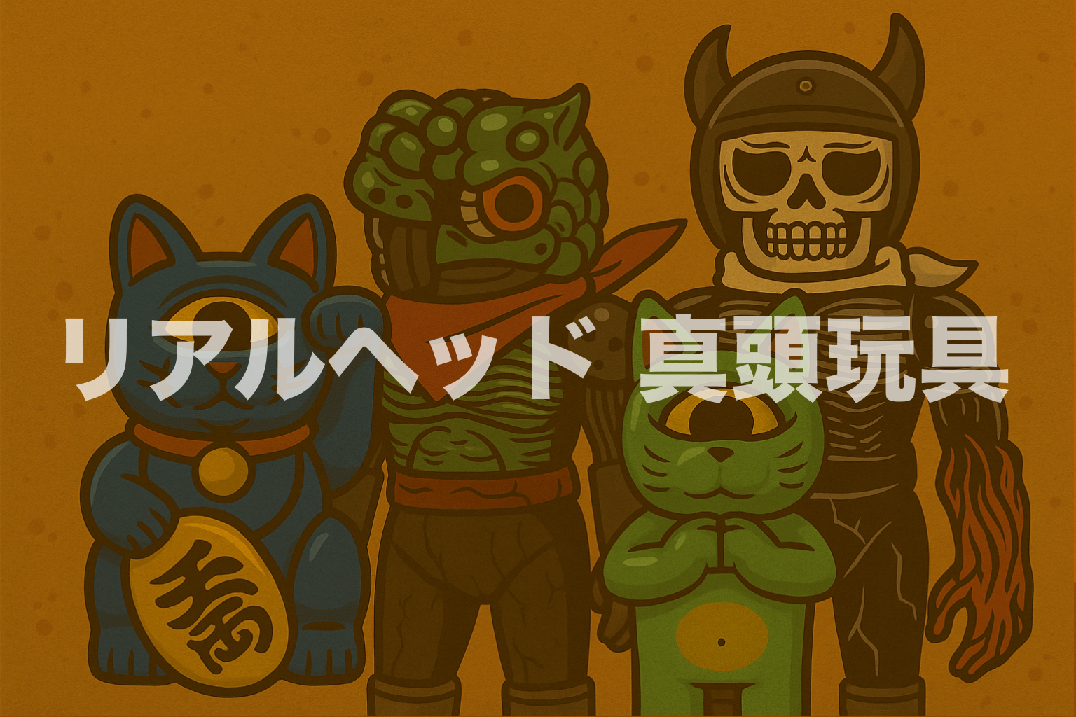 CRA5Y SHOP｜REALXHEAD リアルヘッド 真頭玩具 系列