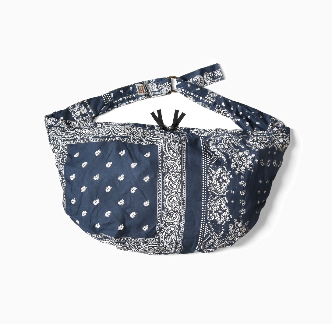 KAPITAL 2025 GAUZE RAT BANDANA PATCHWORK SHOULDER BAG - PRE ORDER ITEM (預訂中)