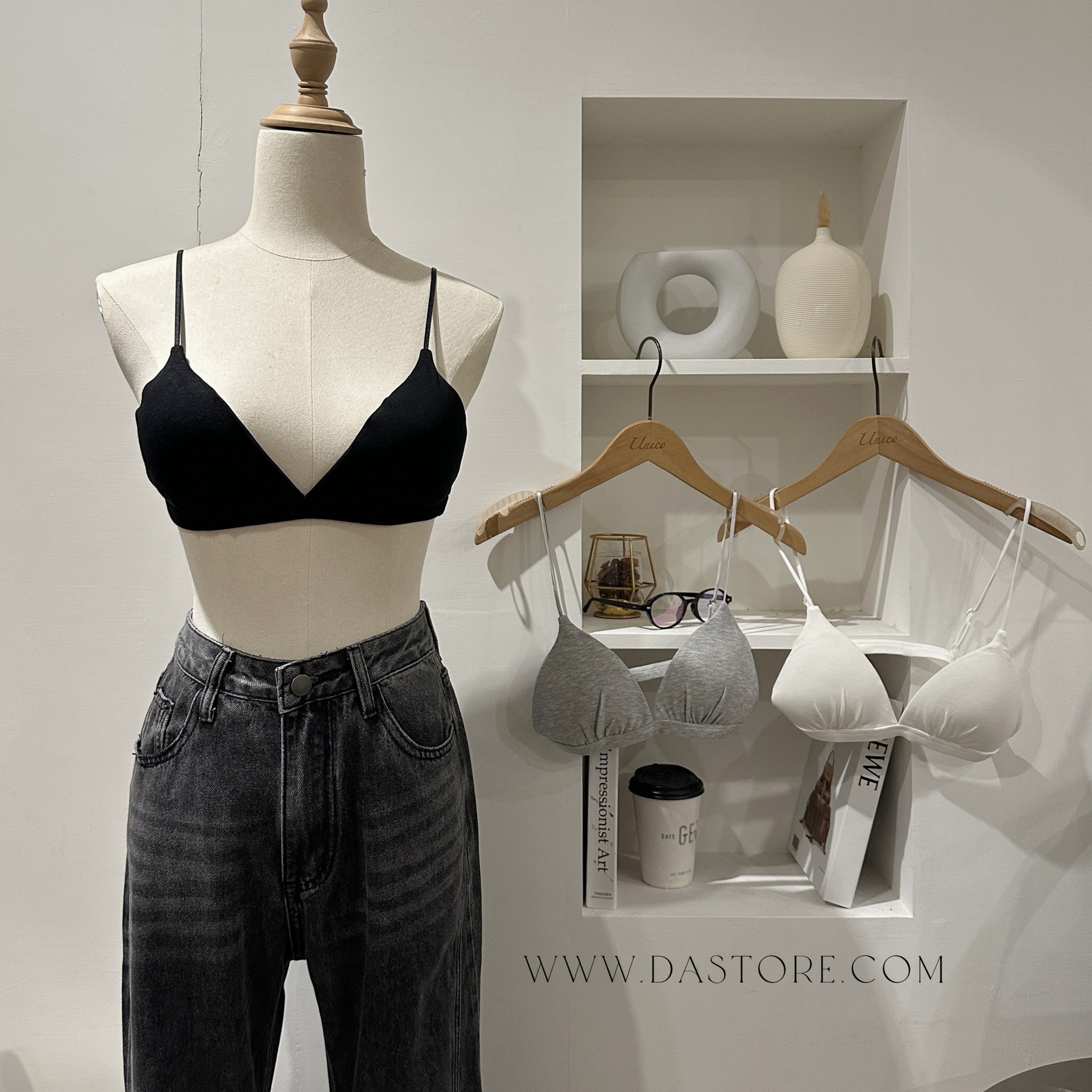 歐美無鋼圈三角杯小可愛/六色