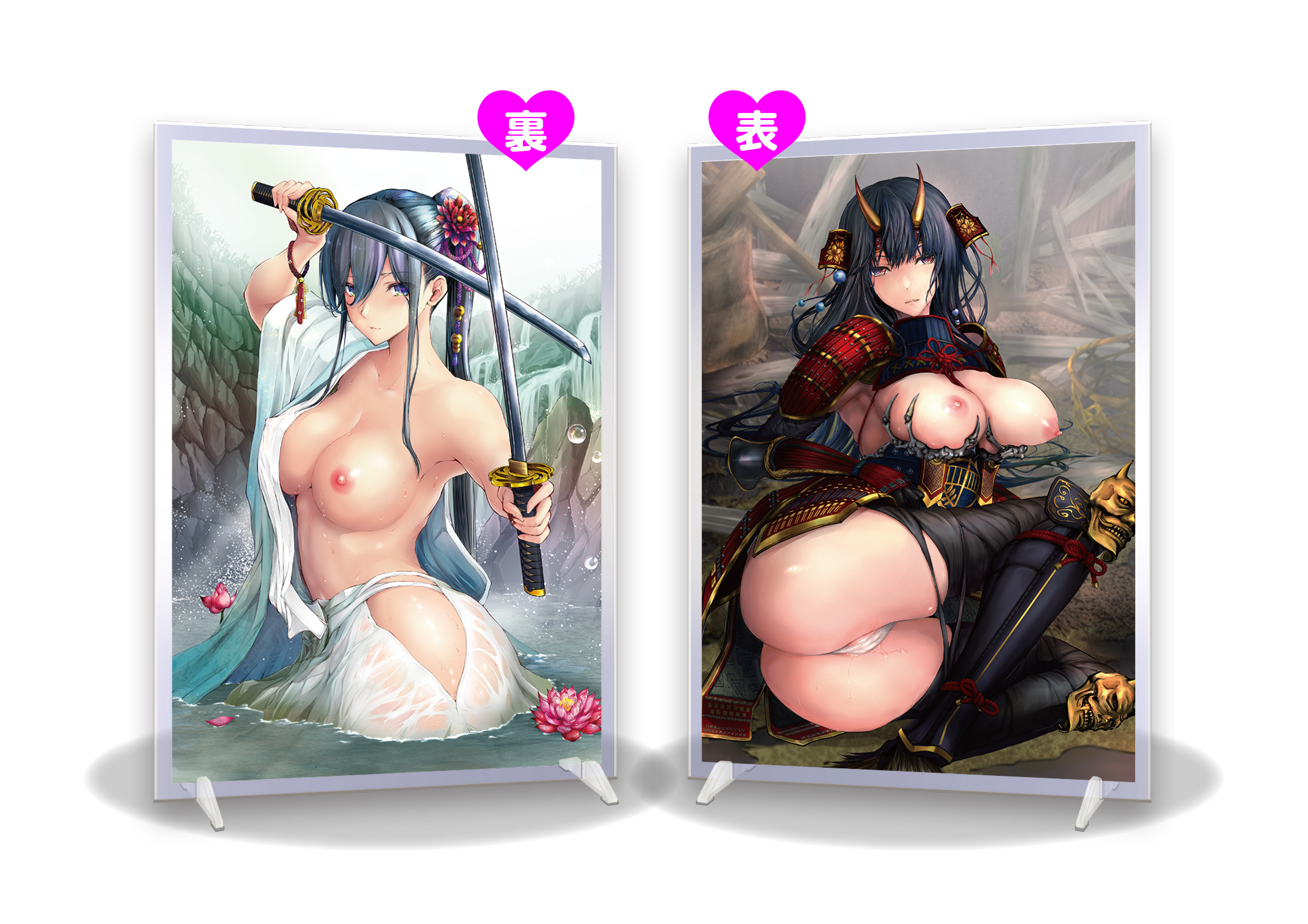 SEP  Core Magazine Comic Goranshin Vol. 4 Aruchu Kizuki Comic Goranshin Vol. 1 & Vol. 4 Cover Double-sided Print A4 Acrylic Panel Pre-order