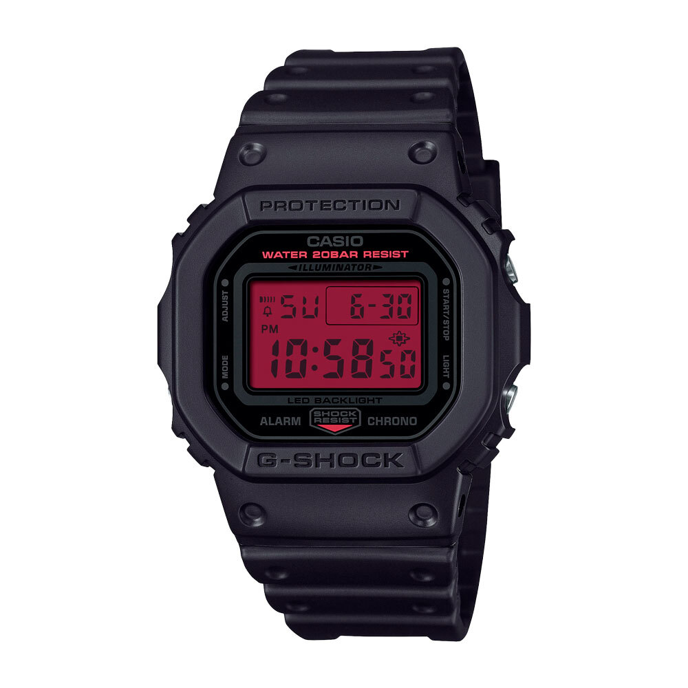 G-SHOCK CASIO Digital Watch RED DW-5600BBR-1