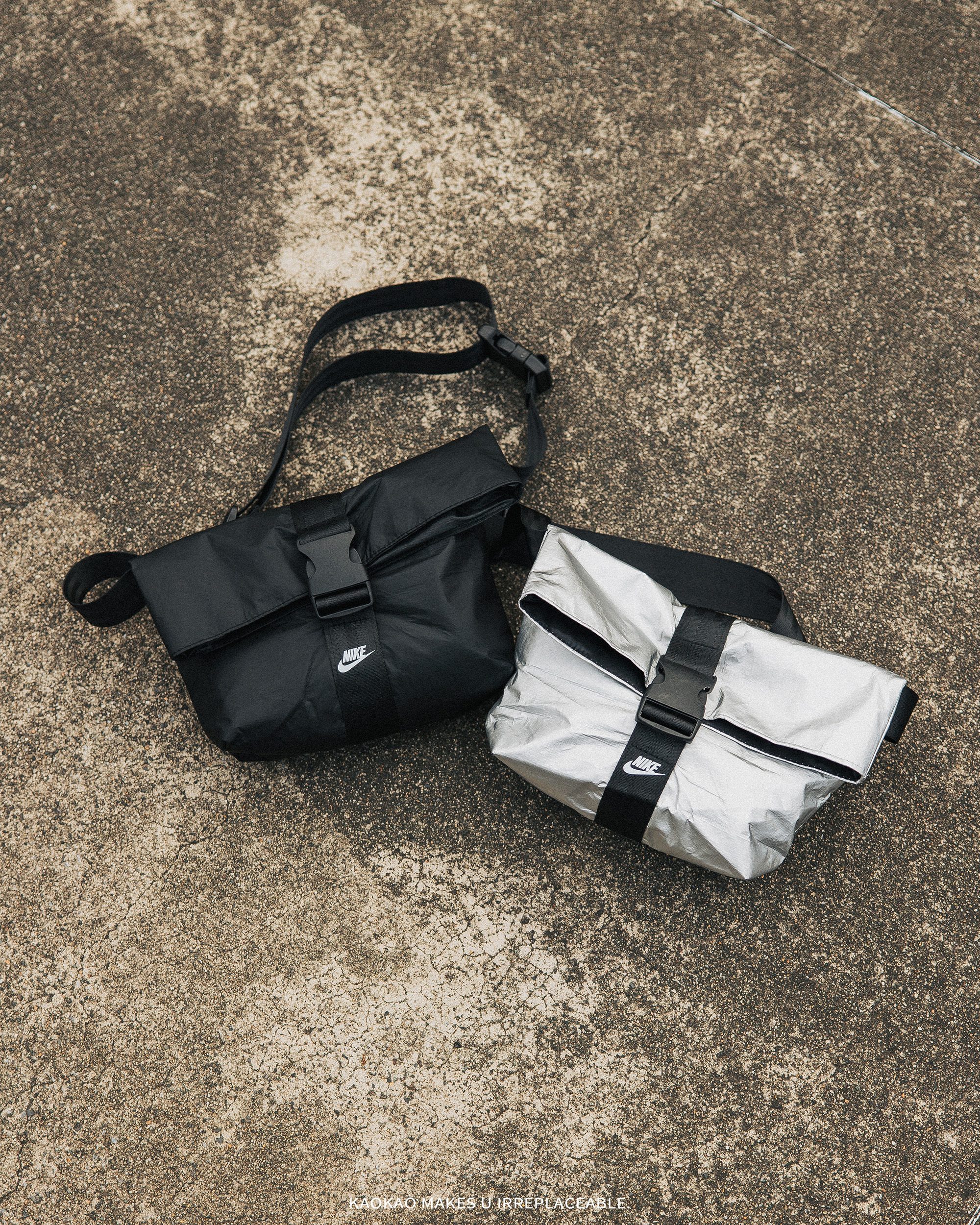 現貨NIKE 店鋪限定 類杜邦紙 運動斜背包【BG011-010A】