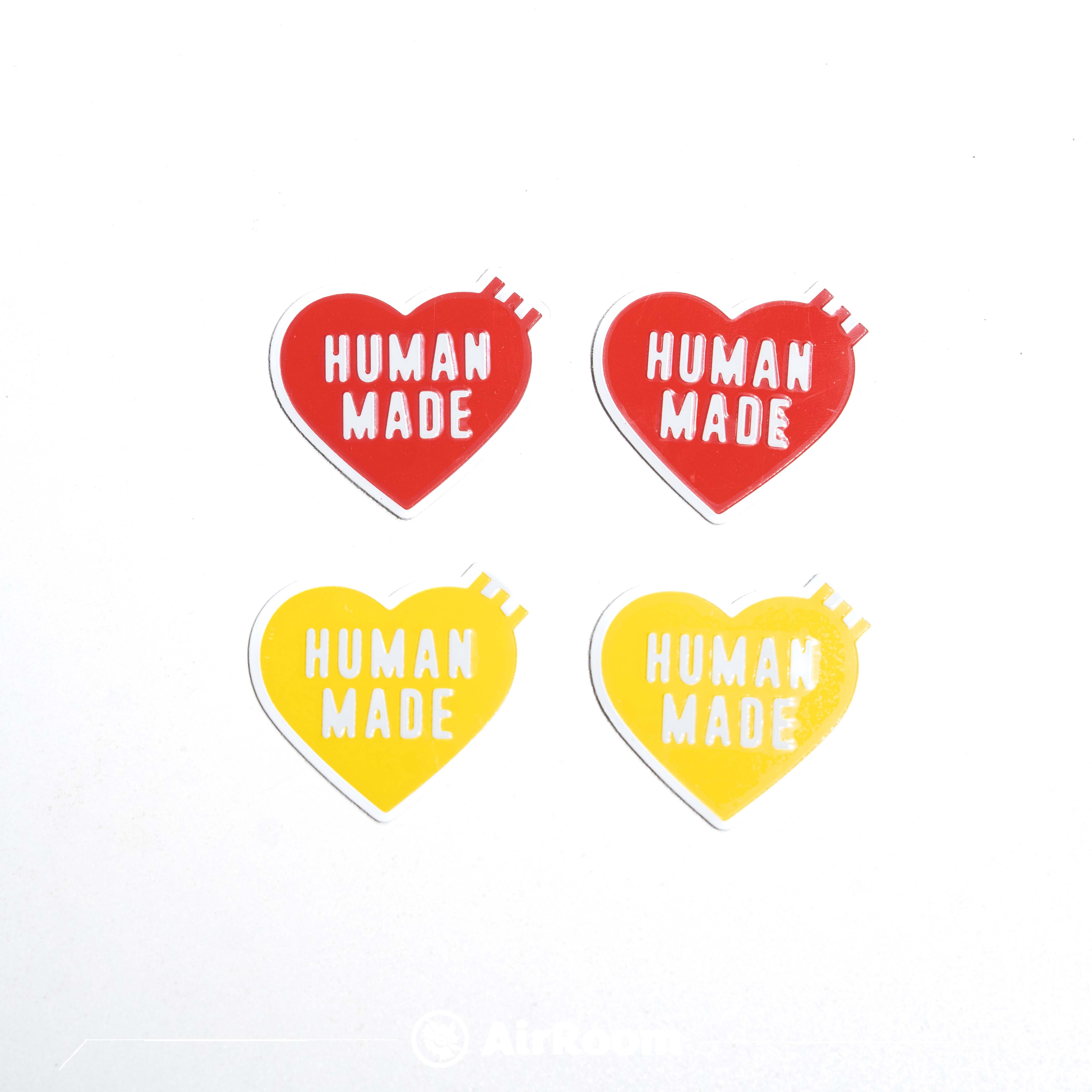2025SS HUMAN MADE 愛心 Logo 厚磅 貼紙 現貨