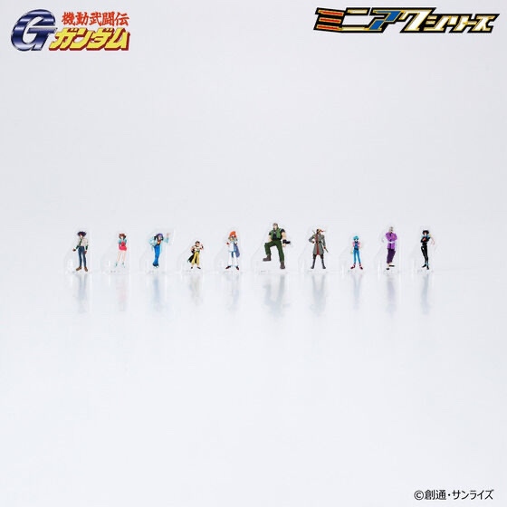 233638 Pbandai 預訂 2025/9月 機動武闘伝Gガンダム ミニアクシリーズ アクリルスタンド⚠️⚠️只有立牌‼️‼️
