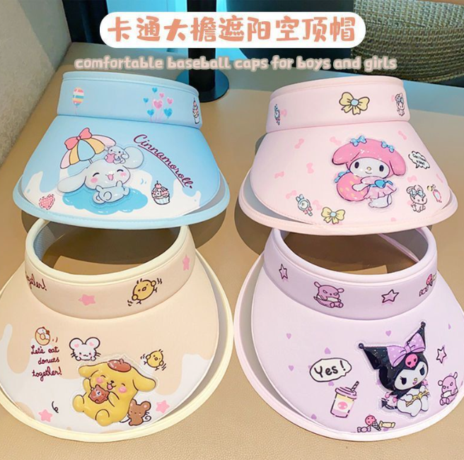 三丽鸥 网红抖音防晒遮阳帽