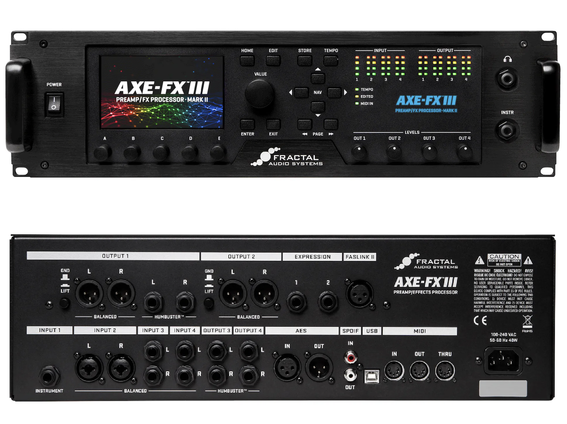 Fractal Audio AXE-FX III MKII Turbo 旗艦級綜合效果器