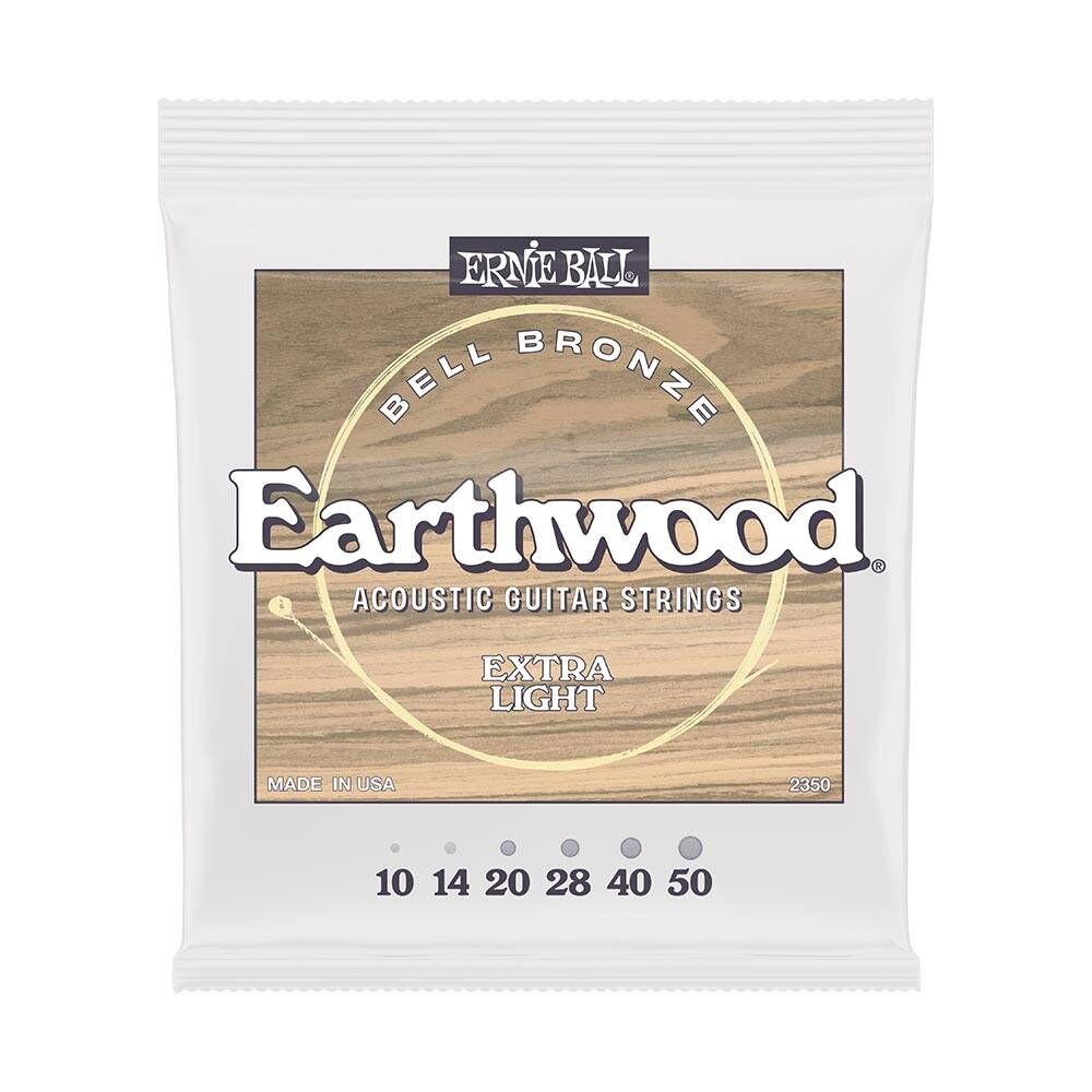Extra Light Earthwood Bell Bronze Acoustic Guitar Strings【宛伶樂器】