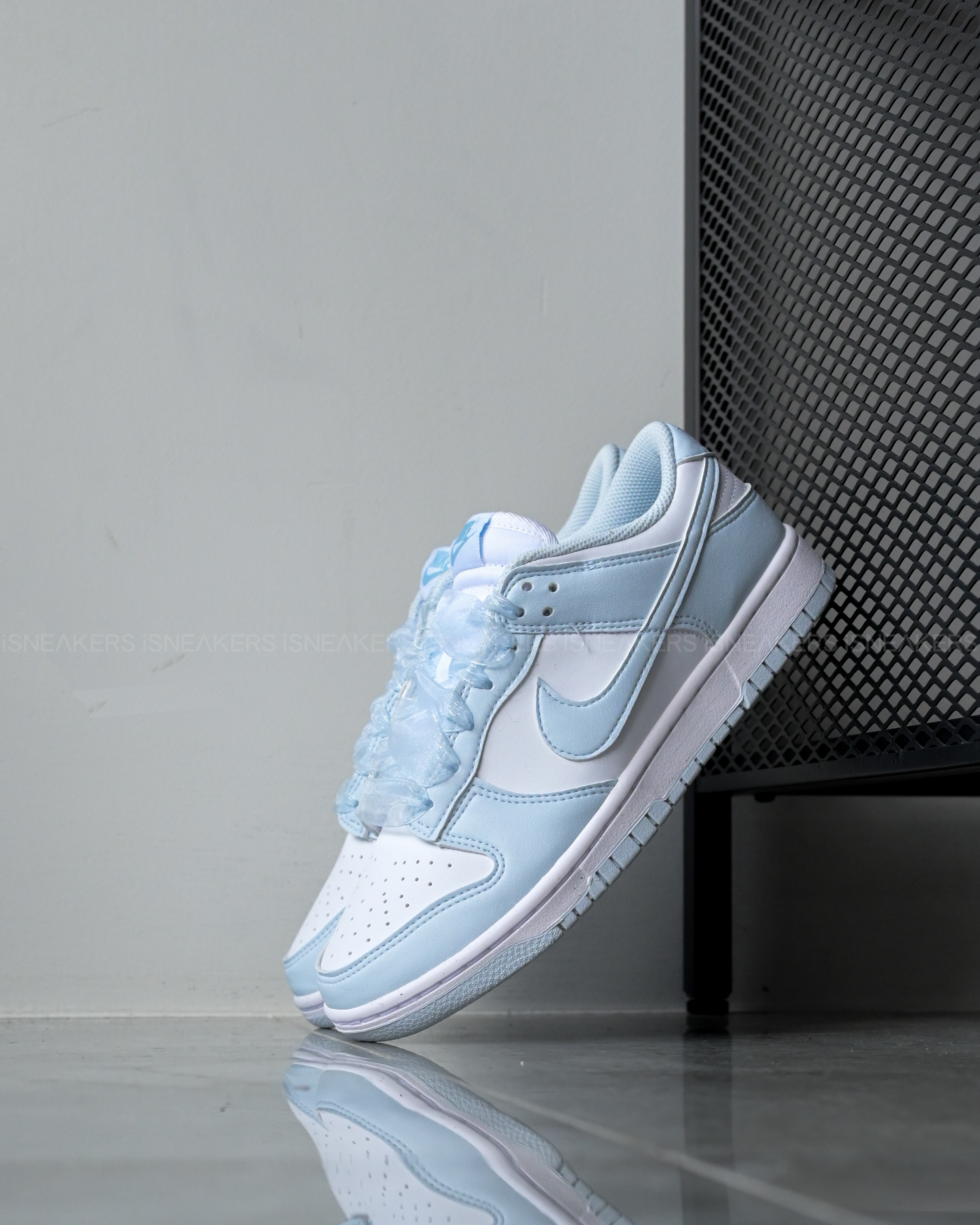 iSNEAKERS｜Nike Dunk Low Next Nature "White Blue Tint" 冰川藍 IB7311-100