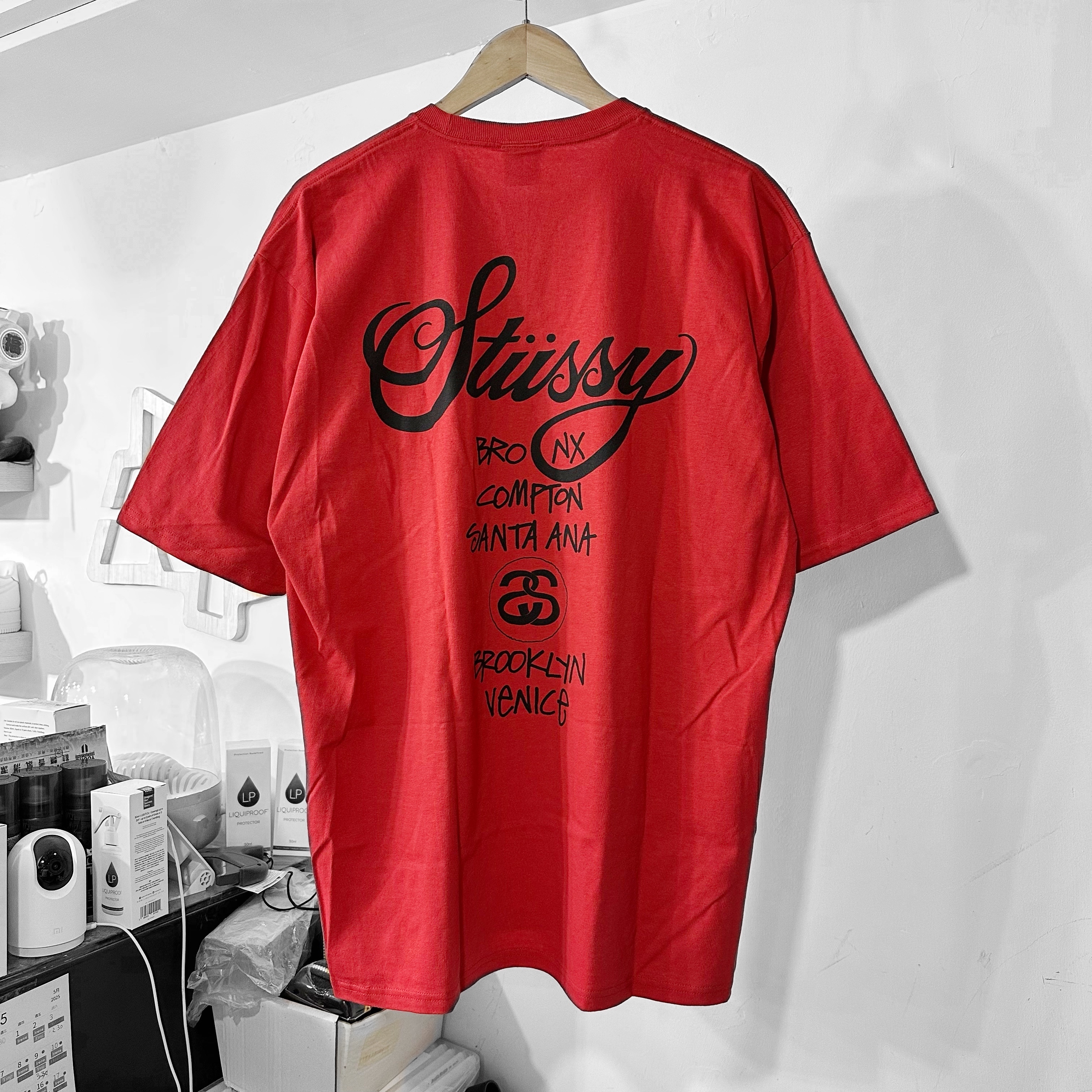 【Stussy】World Tour T-Shirts Cayenne 2025◆大人気・関税込◆ Amazon.co.jp: Stussy World Tour LS TEE Long Sleeve T-Shirt