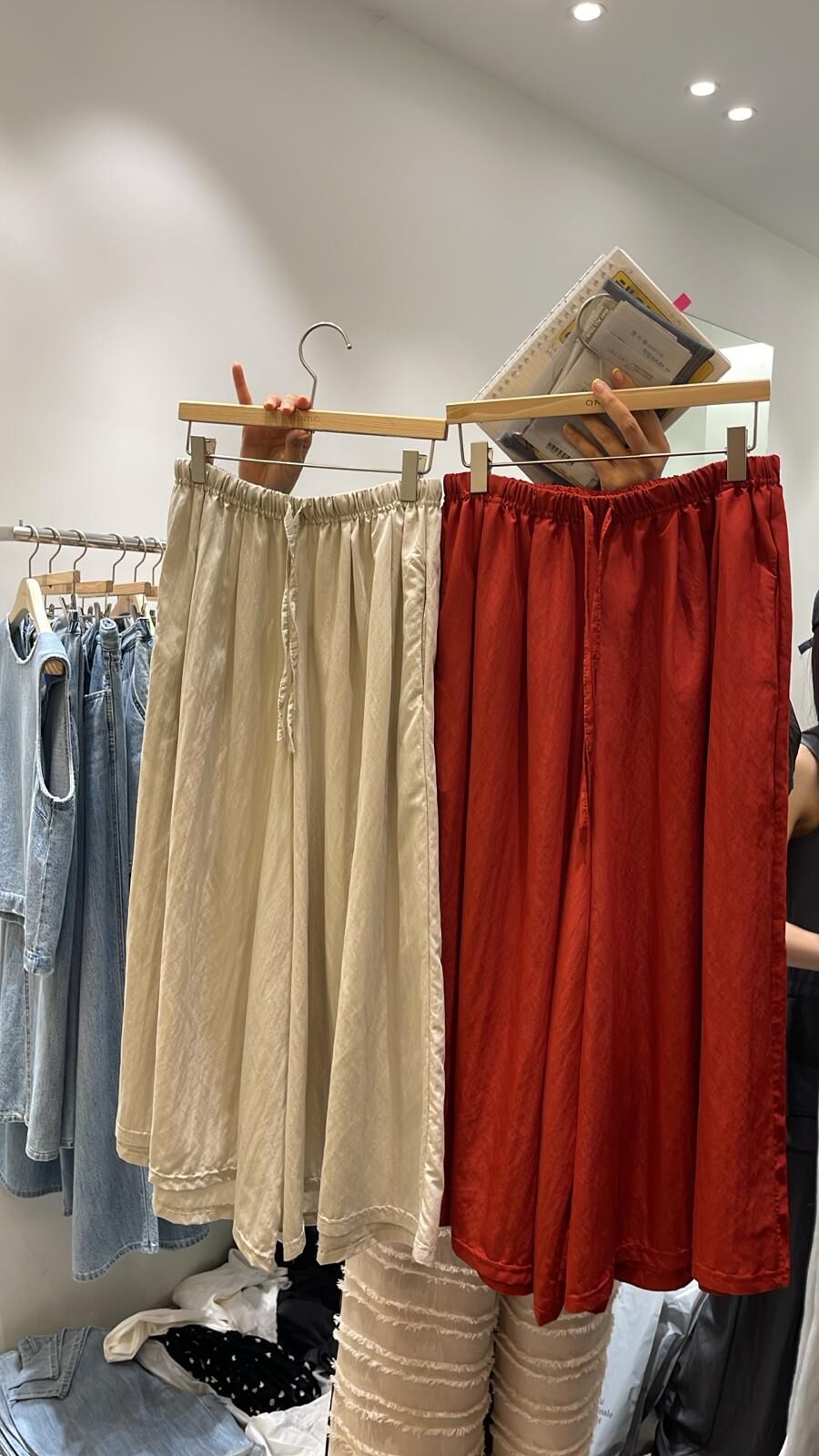 03470a/韓國經典中長裙褲設計下身　26-42/46/30