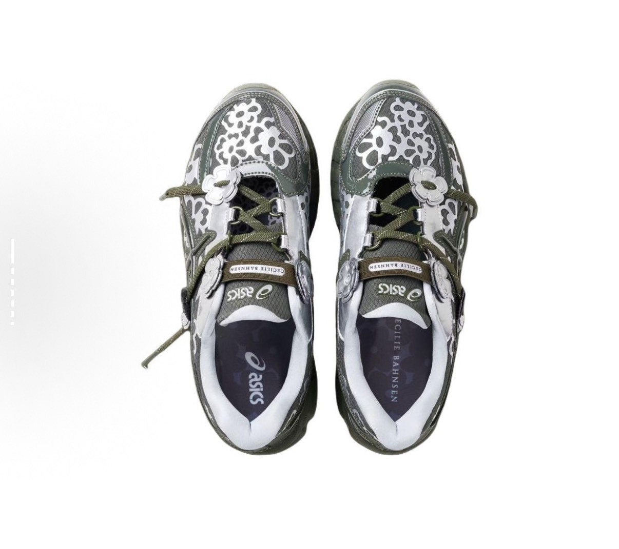 CECILIE BAHNSEN x Asics Gel-Kayano 20 銀綠聯名跑鞋