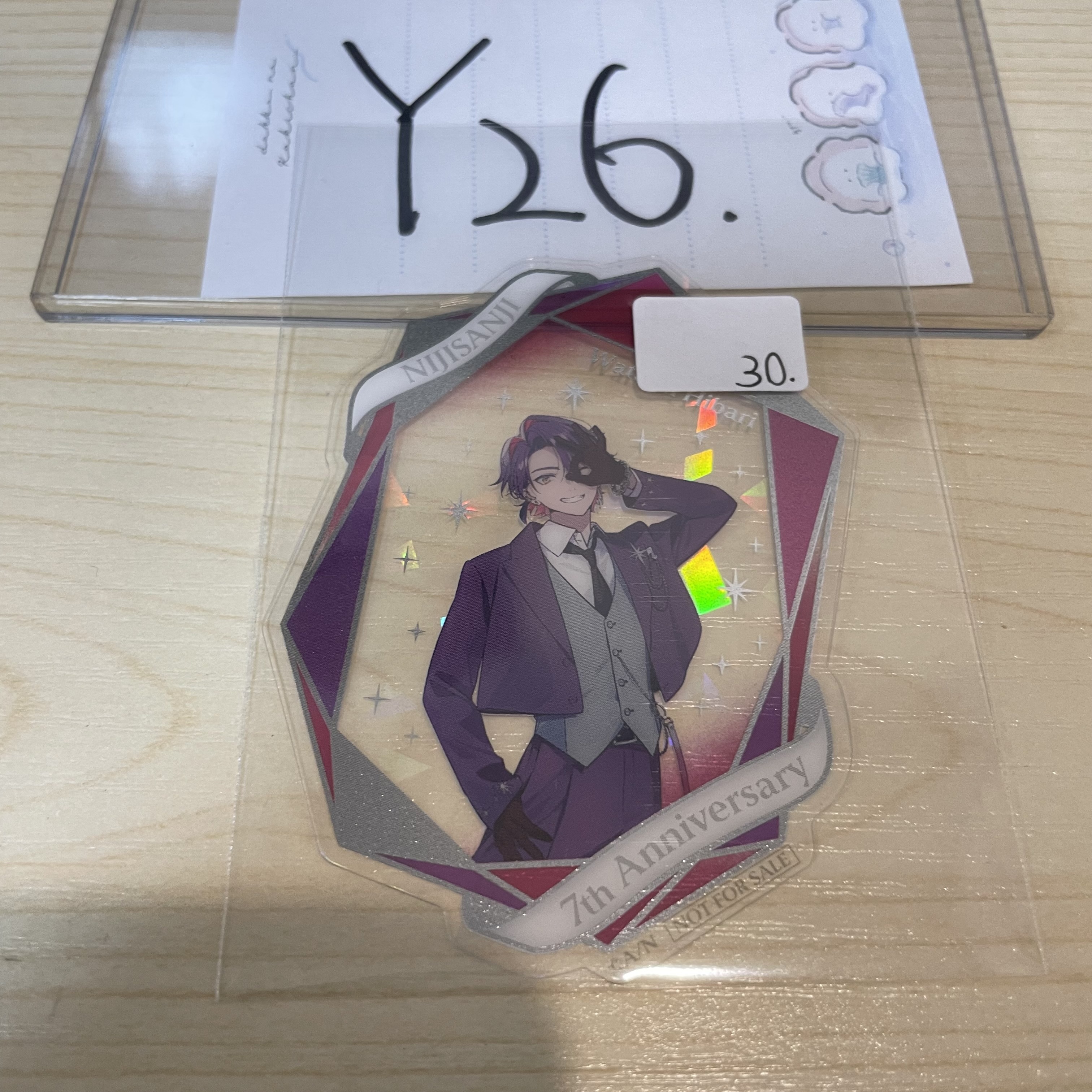 彩虹社 雲雀 小卡                                    Y26