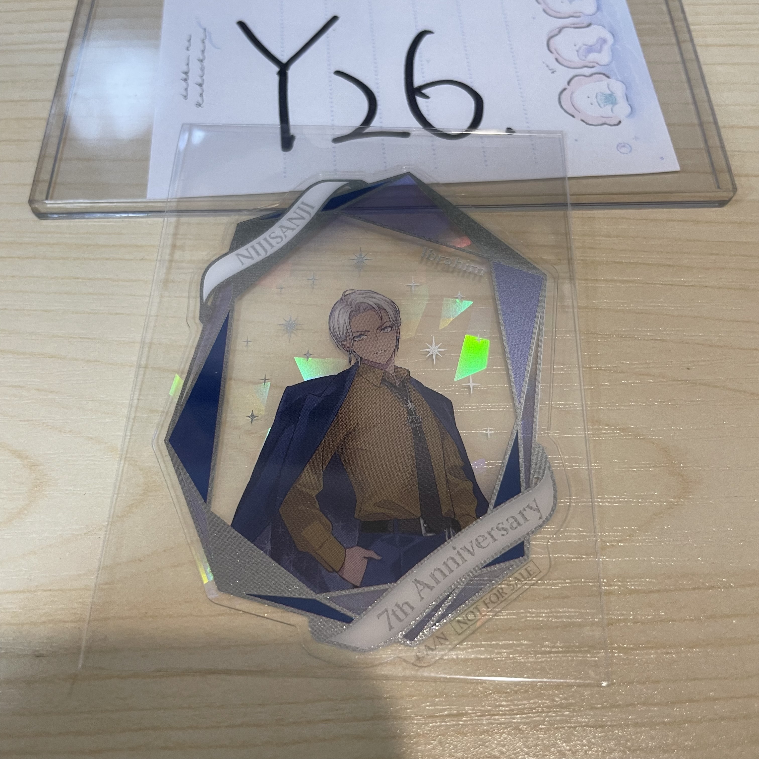 彩虹社 IBRAHIM 小卡                                    Y26