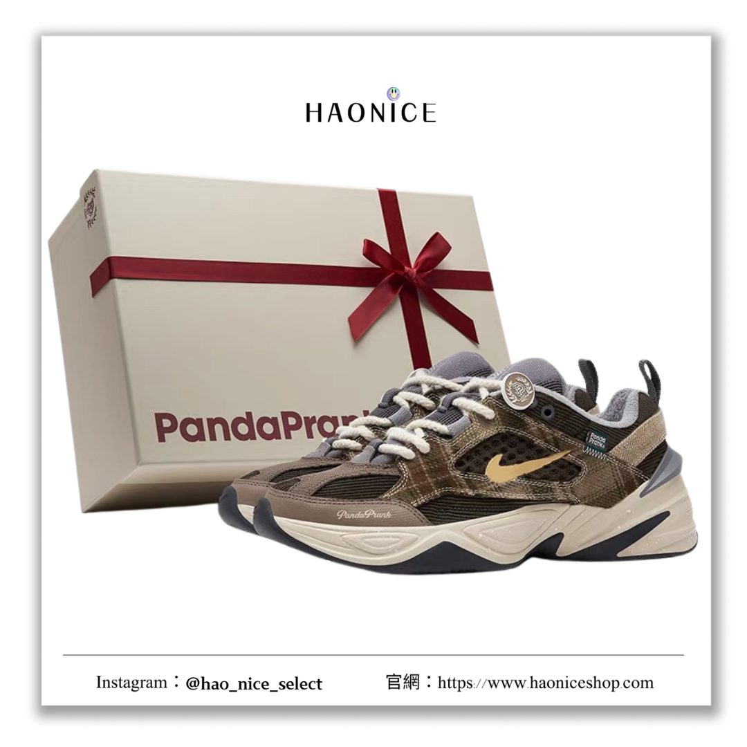 【HAO NICE 】熊貓惡作劇系列 ❗️配合FAKEBUSTERS驗鞋 ❗️ Nike M2K Tekno SP 聖誕節冬夢奇緣系列 細雪訂製 老爹鞋❤️