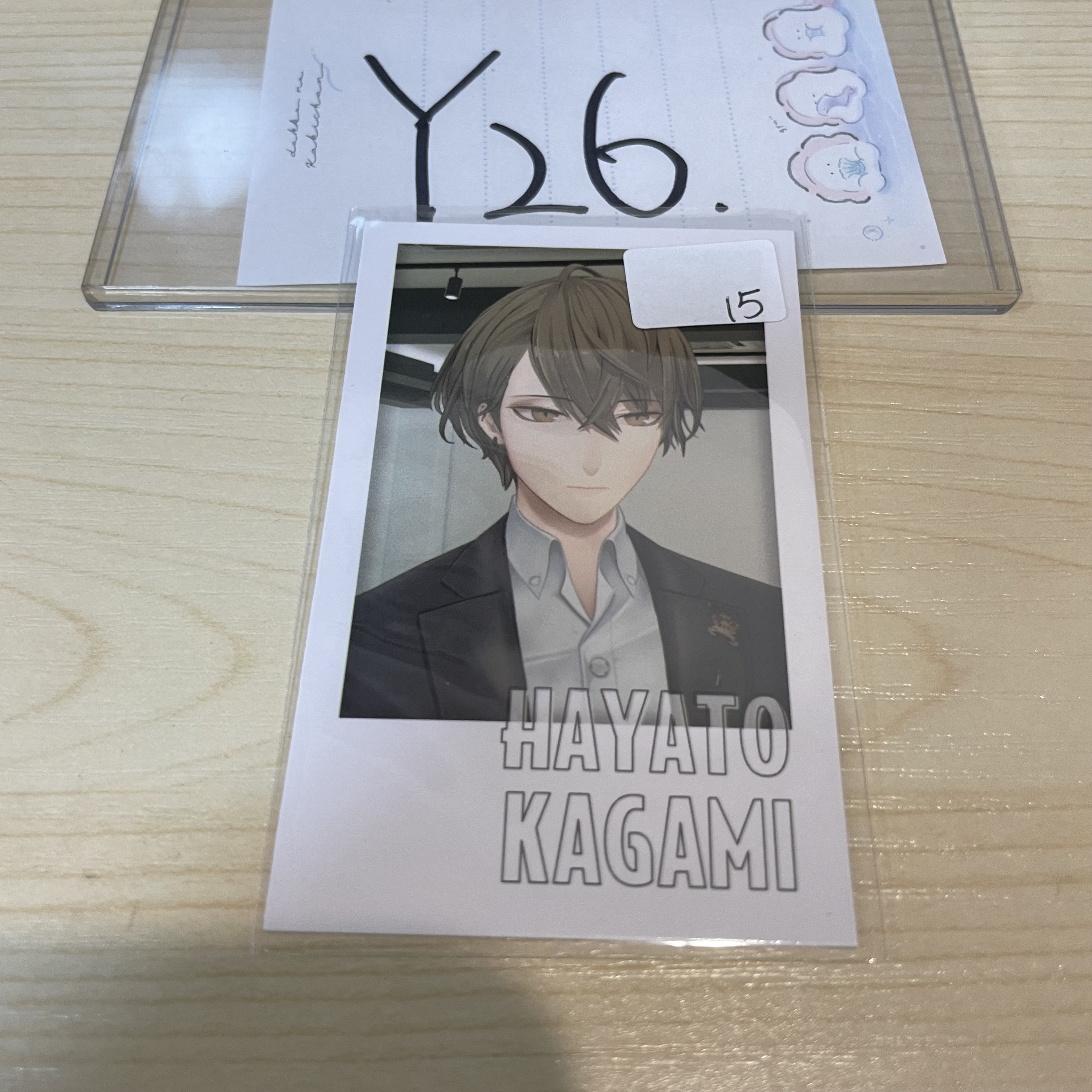 彩虹社 加賀美 拍立得                                      Y26