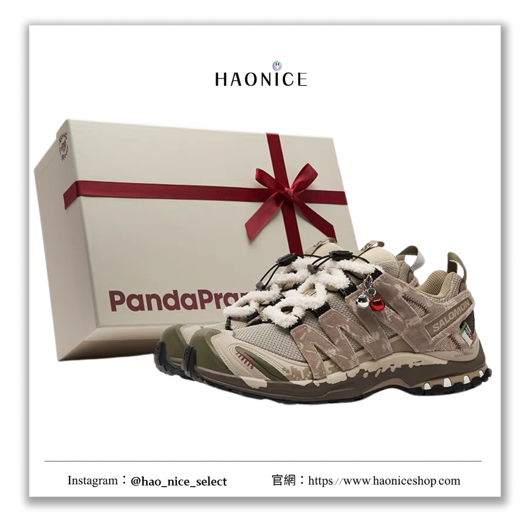 【HAO NICE 】熊貓惡作劇系列 ❗️配合FAKEBUSTERS驗鞋 ❗️ SALOMON薩洛蒙XA PRO 3D 聖誕冬夢奇緣系列 伯利恆之星訂製登山鞋