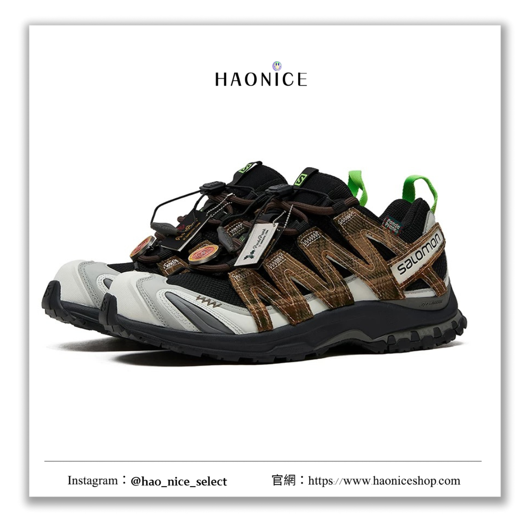 【HAO NICE 】熊貓惡作劇系列 ❗️配合FAKEBUSTERS驗鞋 ❗️SALOMON薩洛蒙XA Pro 3D ADV 冬夢奇緣系列 雪木屋訂製 戶外登山鞋❤️
