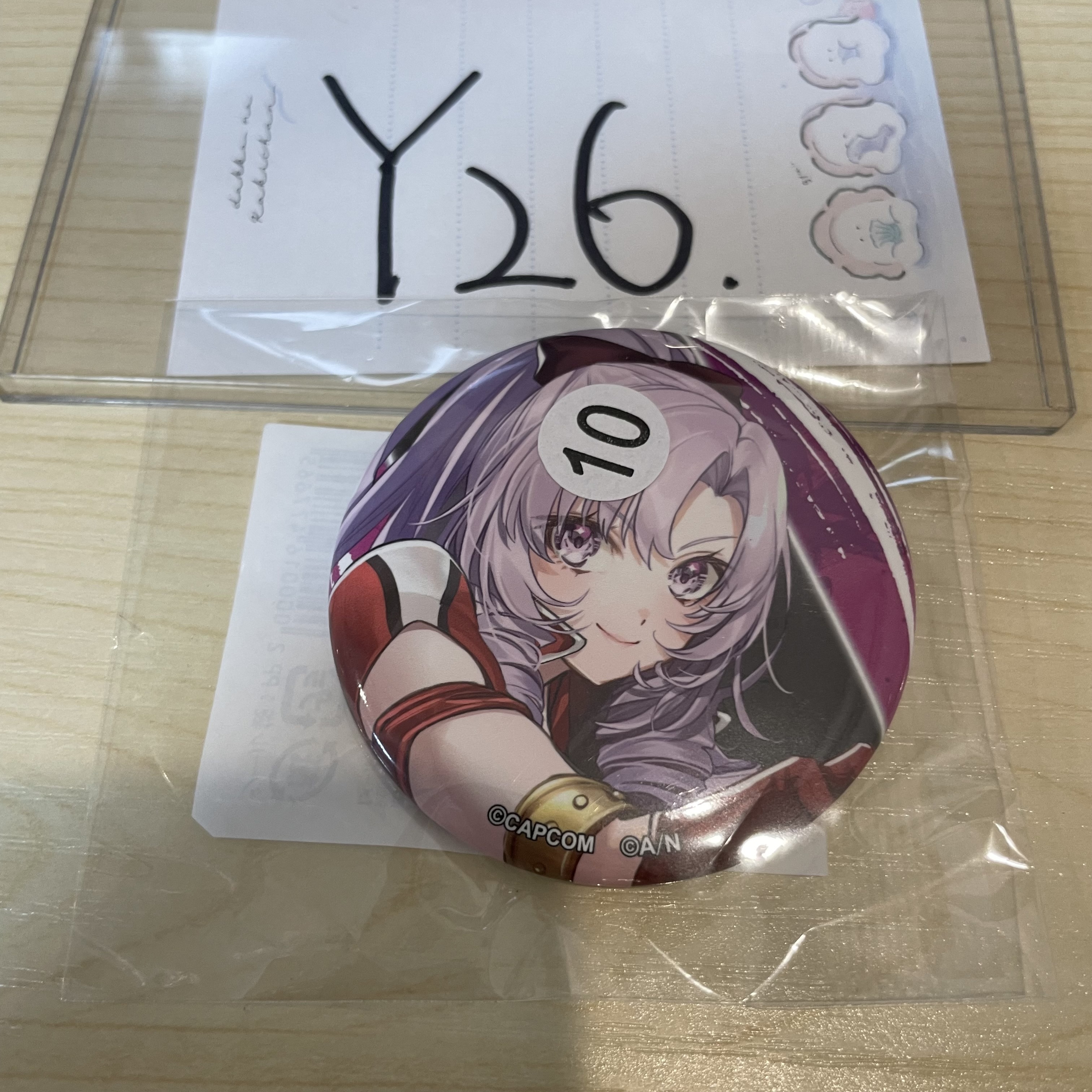 彩虹社 SALOME 襟章                                      Y26