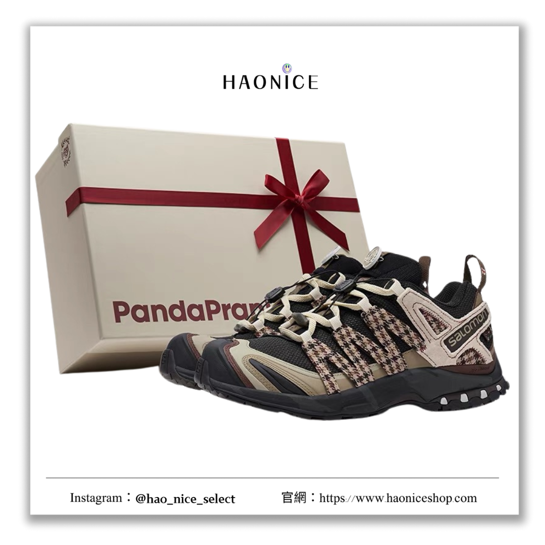 【HAO NICE 】熊貓惡作劇系列 ❗️配合FAKEBUSTERS驗鞋 ❗️SALOMON薩洛蒙 XA PRO 3D 聖誕冬夢奇緣系列 暖爐訂製 運動登山鞋❤️