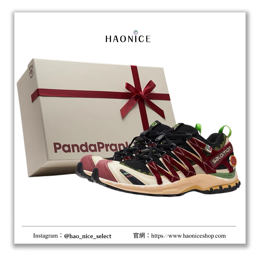【HAO NICE 】熊貓惡作劇系列 ❗️配合FAKEBUSTERS驗鞋 ❗️SALOMON薩洛蒙 XA Pro 3D冬夢奇緣系列 頌歌訂製 戶外徒步登山鞋❤️