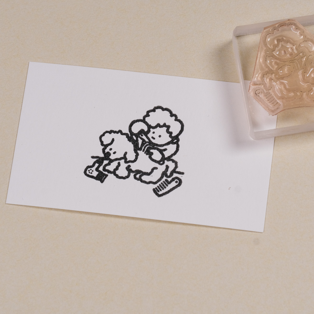 各種工作的人04 膠版印章/一分之一工作室/臺灣