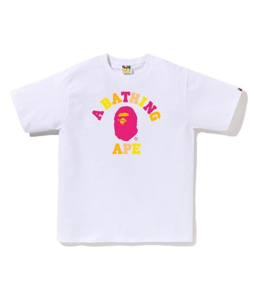 『代購商品』2025SS A BATHING APE COLORS COLLEGE TEE 大頭 彩色 猿人 短T