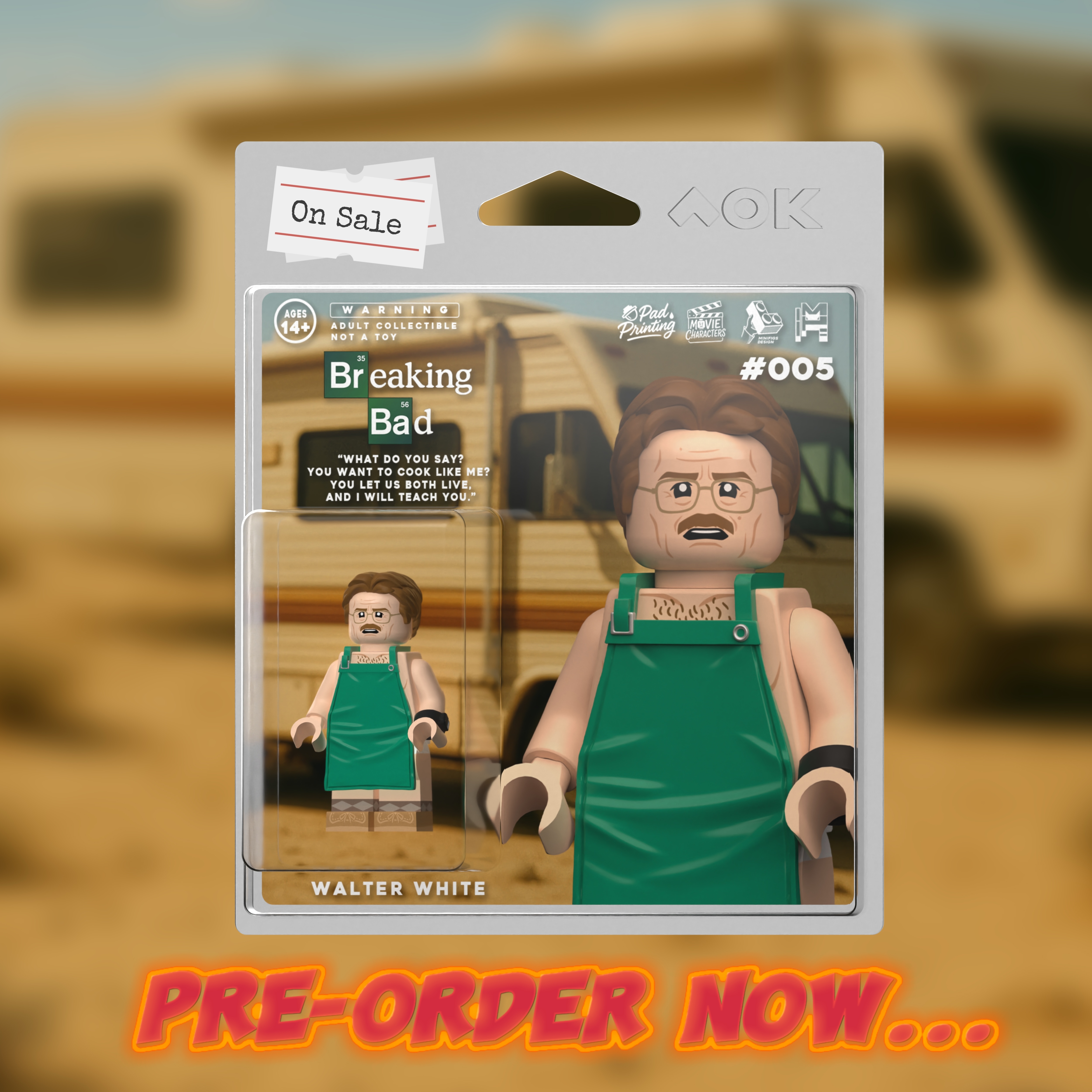 [Lok][Preorder] Breaking Bad Season 1: Walter White [PADprinted]