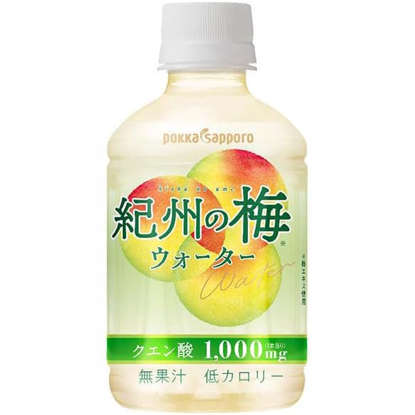 日本 Pokka 紀州梅 風味水 270ml