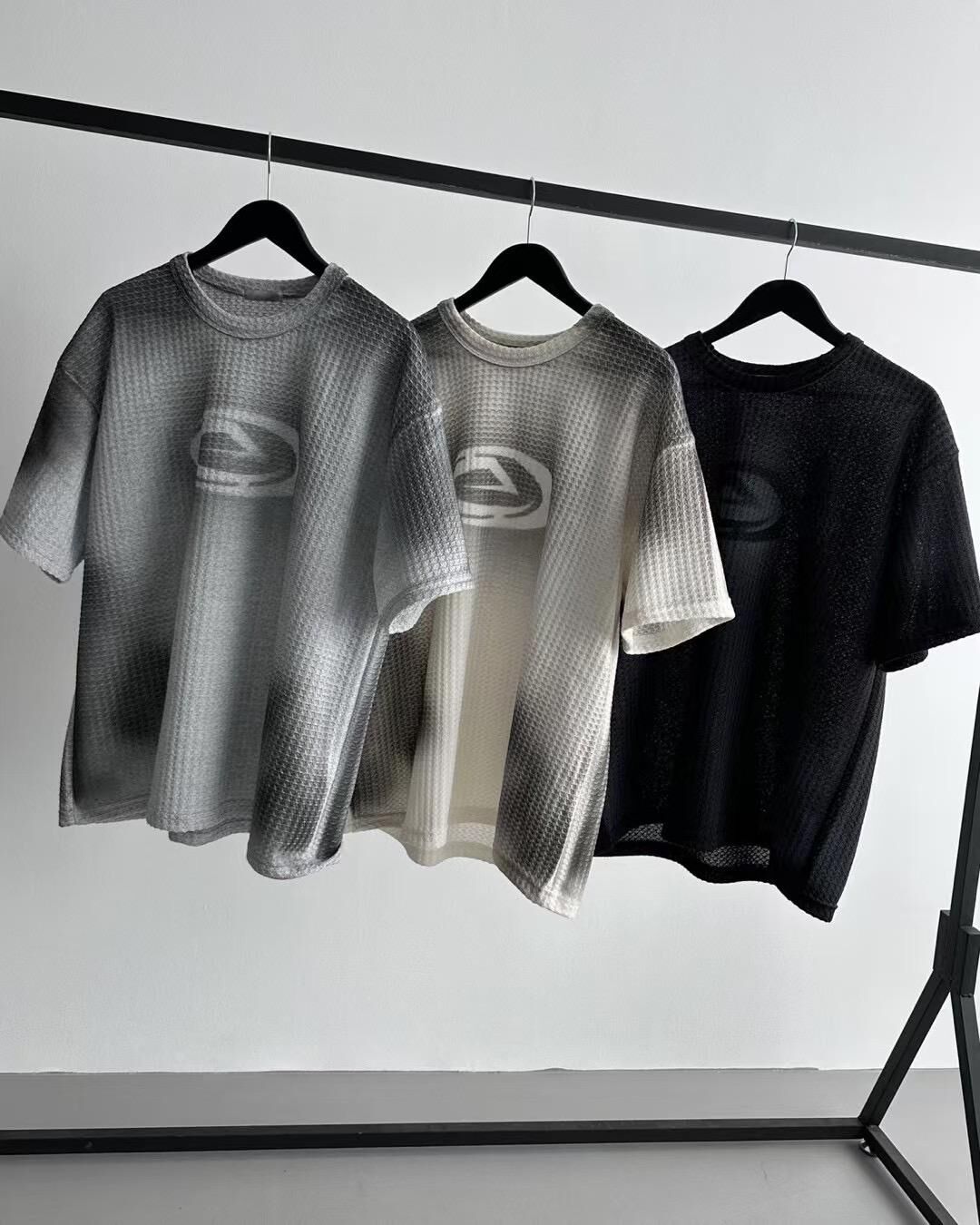 仿污圖案短袖Tee LEGIT-043T