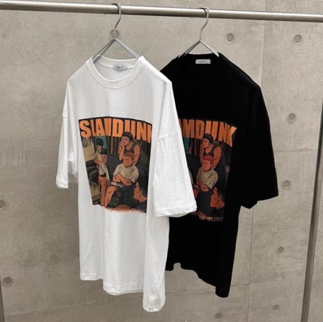 英文字圖案短袖Tee LEGIT-045T