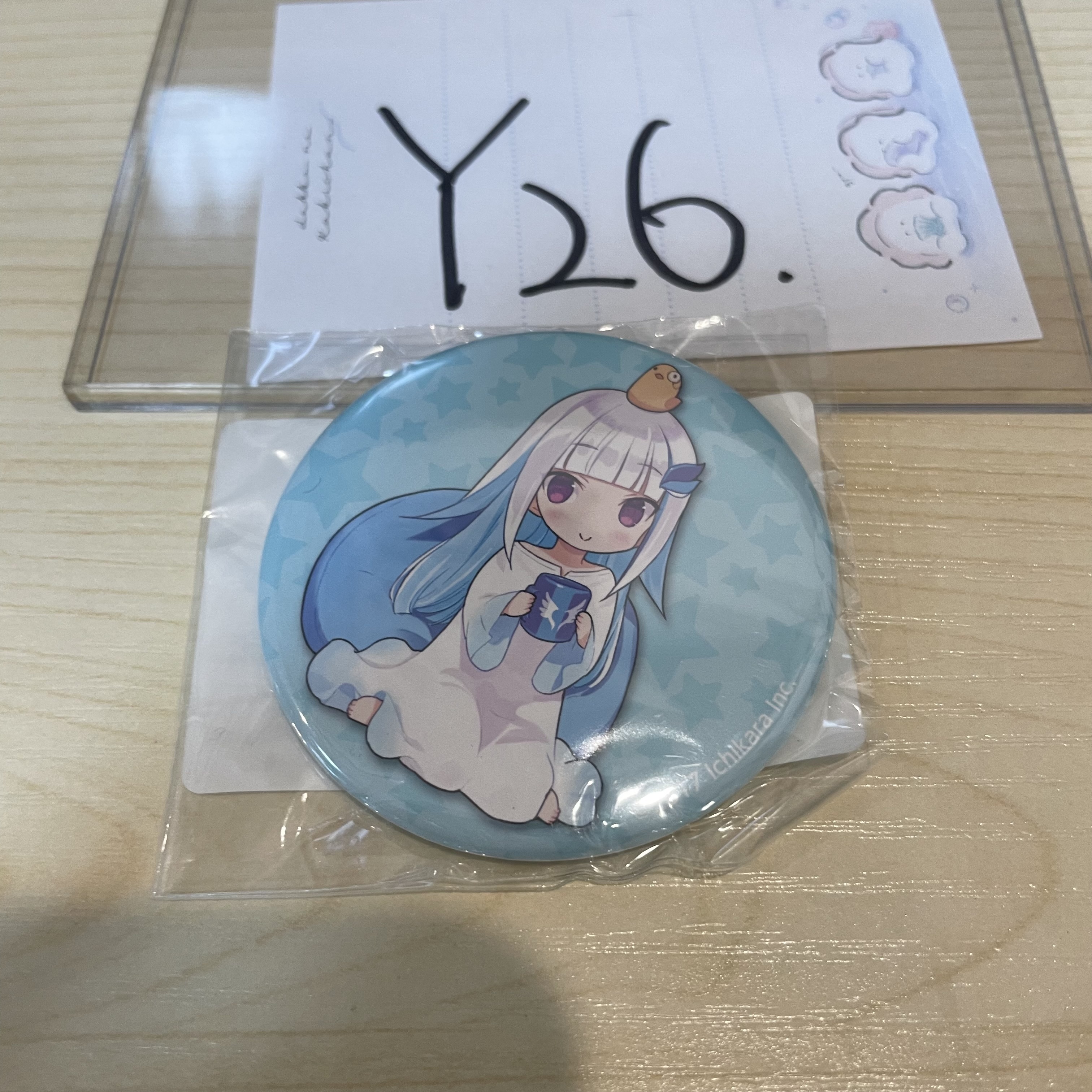 彩虹社 LIZE 襟章                                      Y26