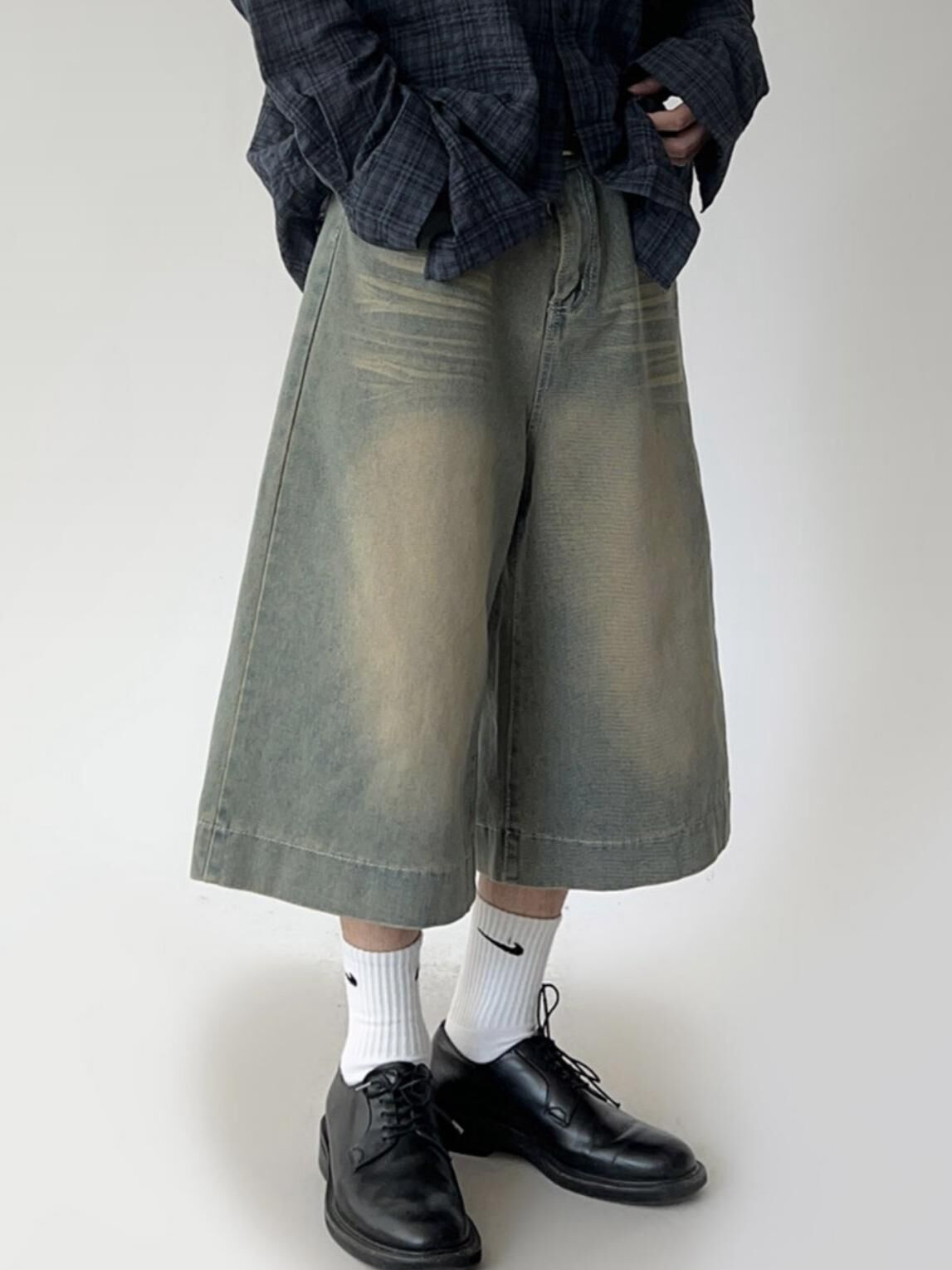 洗水牛仔短褲 LEGIT-046P