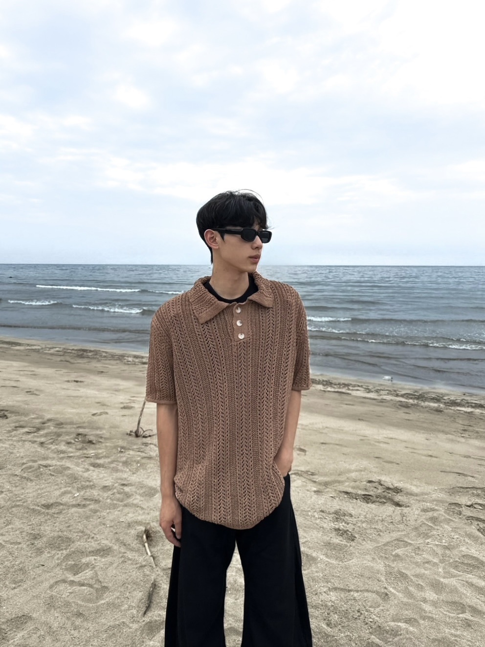 (部分現貨) 質感針織POLO衫