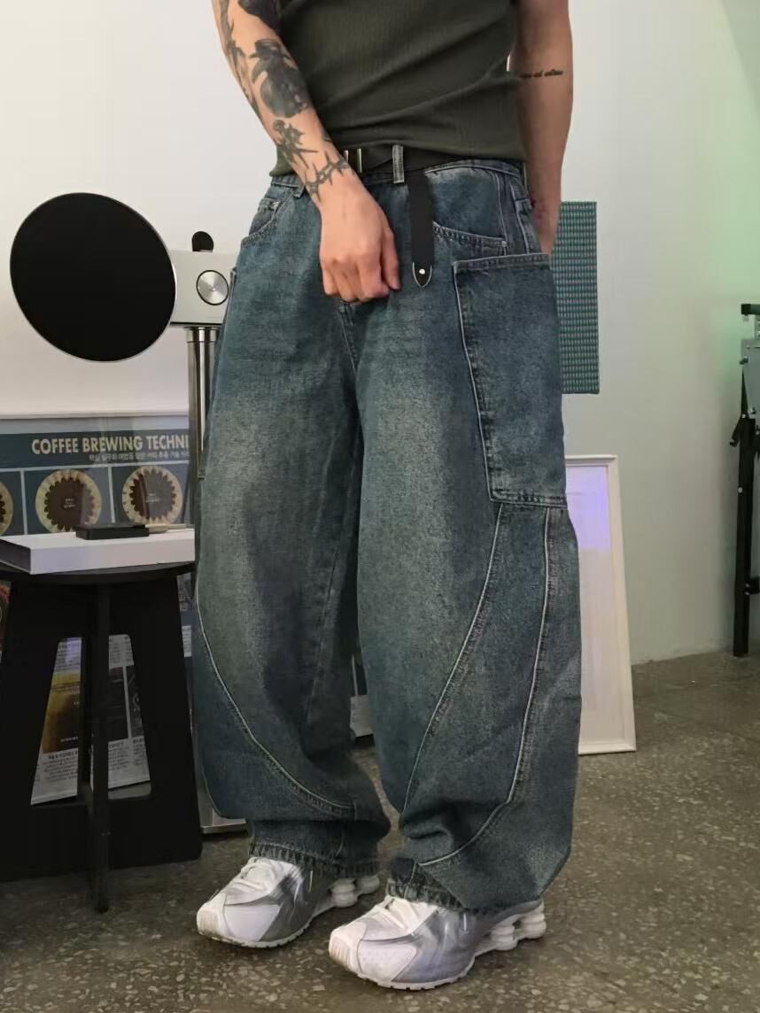 洗水鬆身牛仔褲 LEGIT-052P