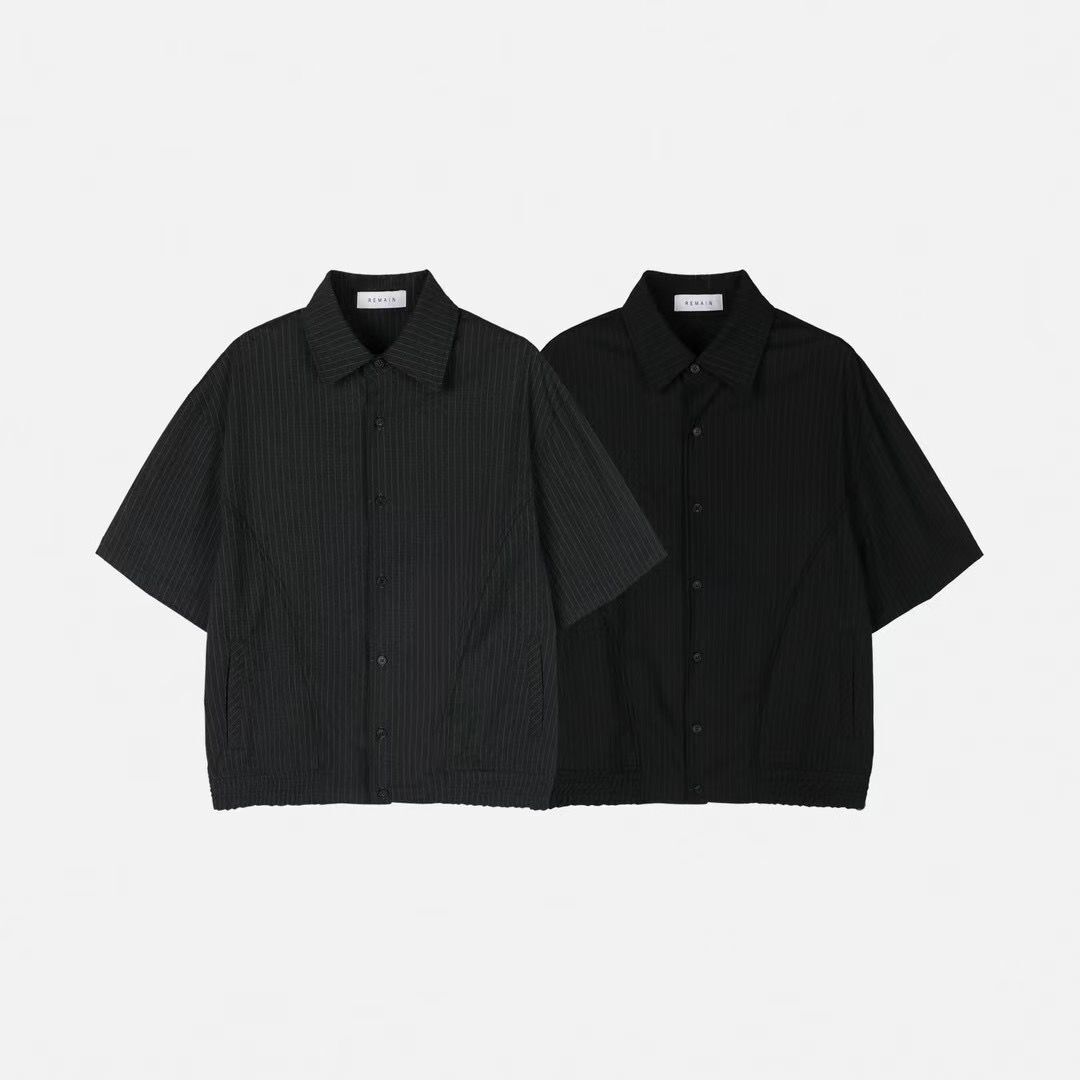 直間短袖恤衫 REMAIN-003S