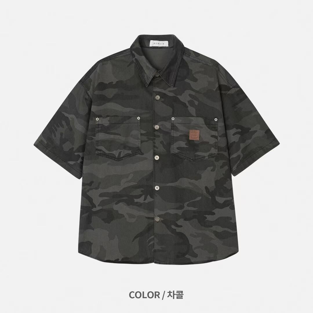 迷彩短袖恤衫 REMAIN-007S