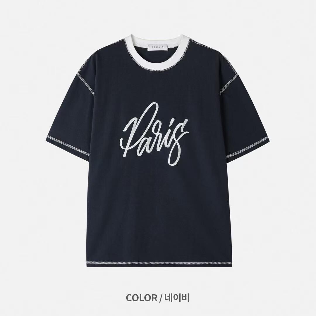 英文字短袖Tee REMAIN-008T